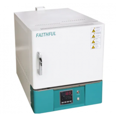 faithful muffle furnace ceramic fiber 12l ss 1200c 220v