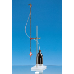 brand burette auto 25ml amber w/bot