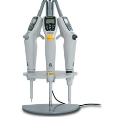 pipette charging stand for 3 pipette transferpette w/ac adapter